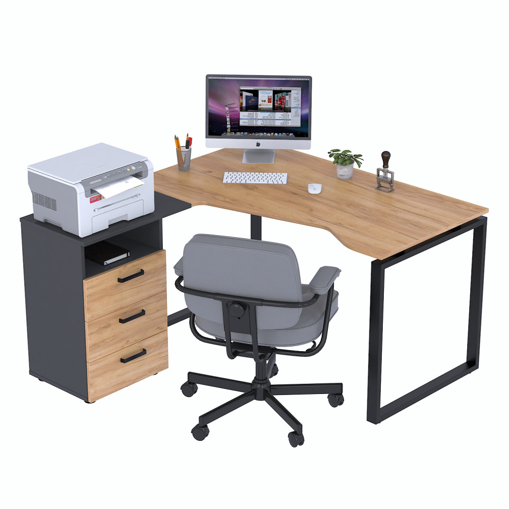 Стіл кутовий NDTU-3S-135 Loft Design